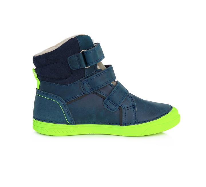 Ghetute cu talpa neon, D.D.step, albastre, W040-472 - 4Kids Romania