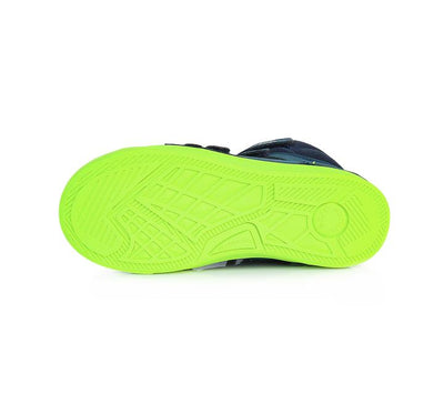 Ghetute cu talpa neon, D.D.step, albastre, W040-472 - 4Kids Romania