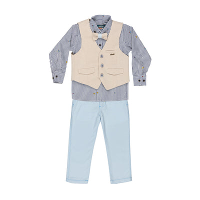 Costum elegant cu vesta, Montella, MY-5106 - 4Kids Romania