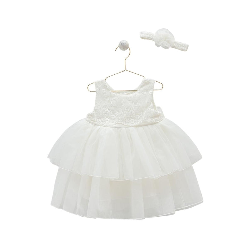 Rochita Eleganta cu Tulle, Caramell, Bentita Asortata, ELB7899 - 4Kids Romania