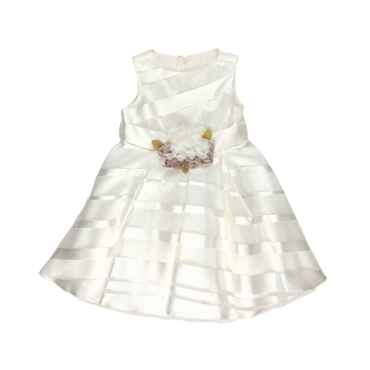 Rochie Eleganta Fetite, cu Bolero, Alba, 2512A - 4Kids Romania