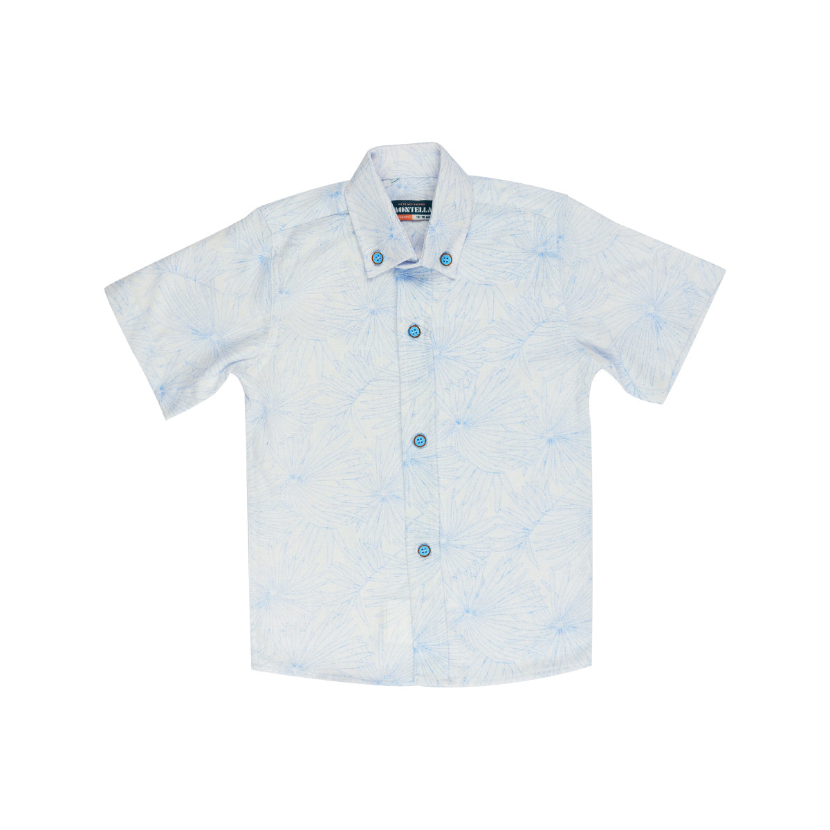 Compleu Baieti, Montella, 3 Piese, de Vara, Bleu, MK-7014