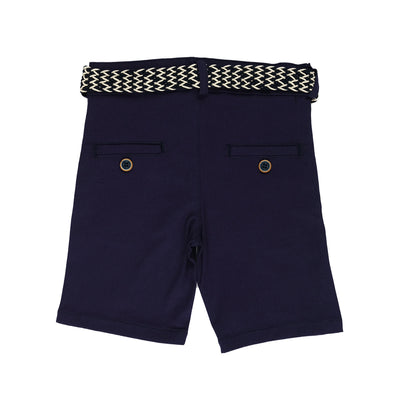 Tinuta Casual de Vara, Montella, Baieti, cu Pantaloni Bleumarin, MK-7016 - 4Kids Romania