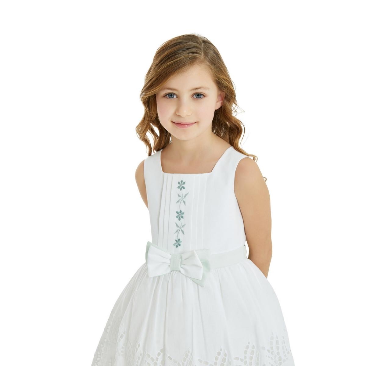 Rochie Alba Fete, Pamina, tip Clos, 32200PR - 4Kids Romania