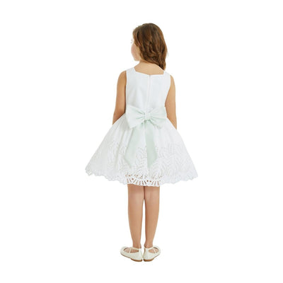 Rochie Alba Fete, Pamina, tip Clos, 32200PR - 4Kids Romania